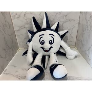 MSC Cruise Ship Smiling Sun Mascot Plush – Large 23, Blue and White, Pre-owned